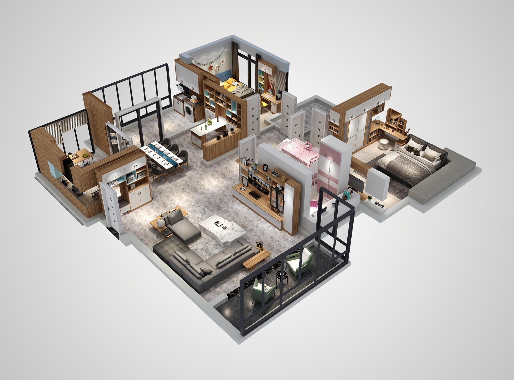 什么是全屋定制？全屋定制包括什么家具？